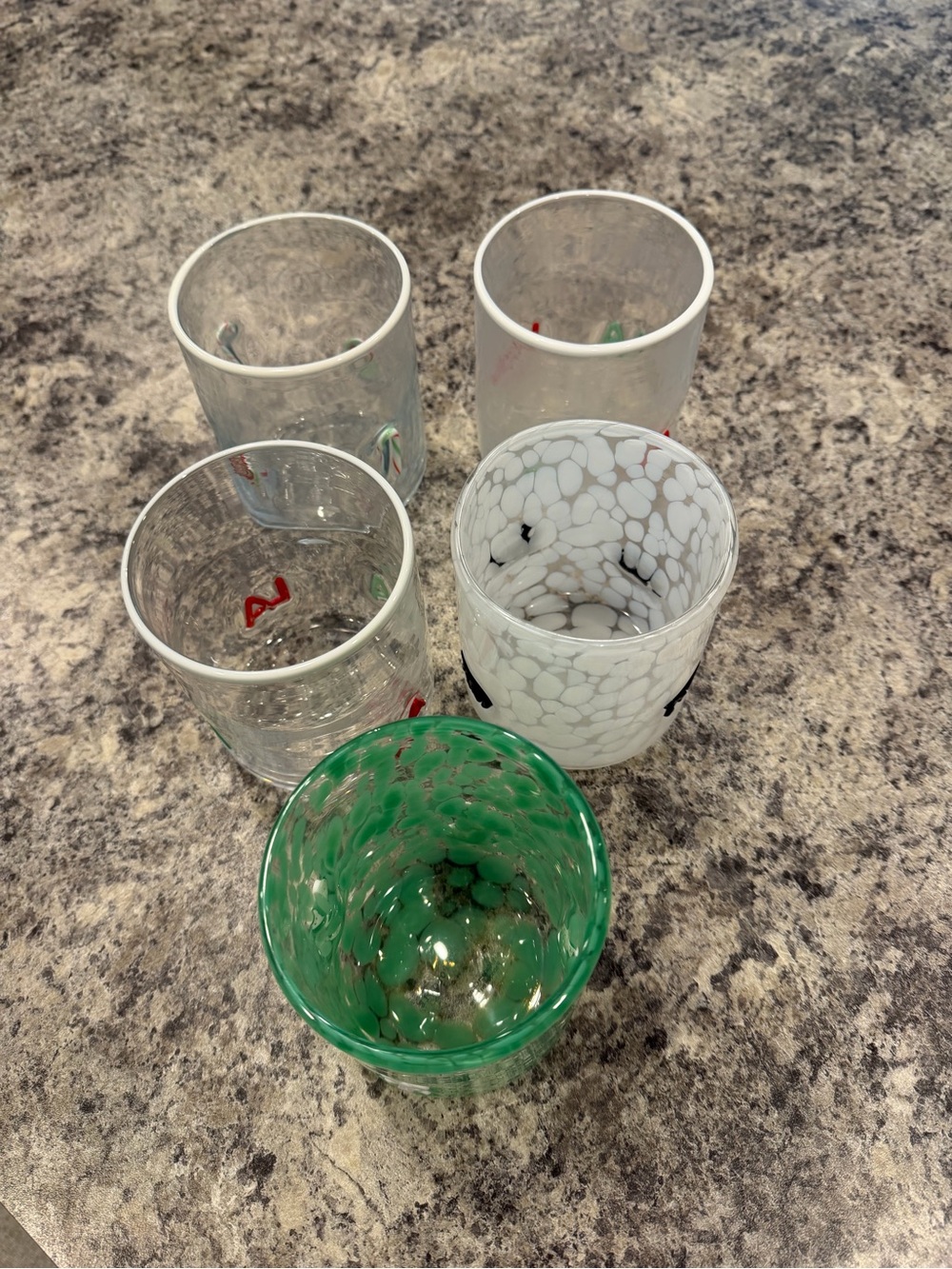 Anthropologie Juice Glass - set of 5